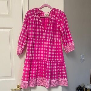 ZZs Pink Checkered Dress